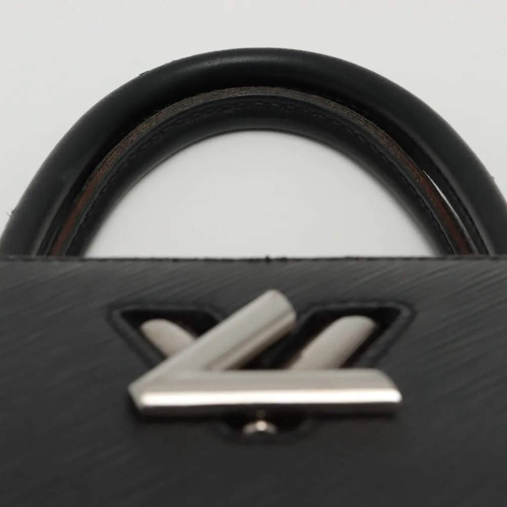 Louis Vuitton Epi Twist Tote Black With Silver Hardware M54810 - Picture 6 of 16